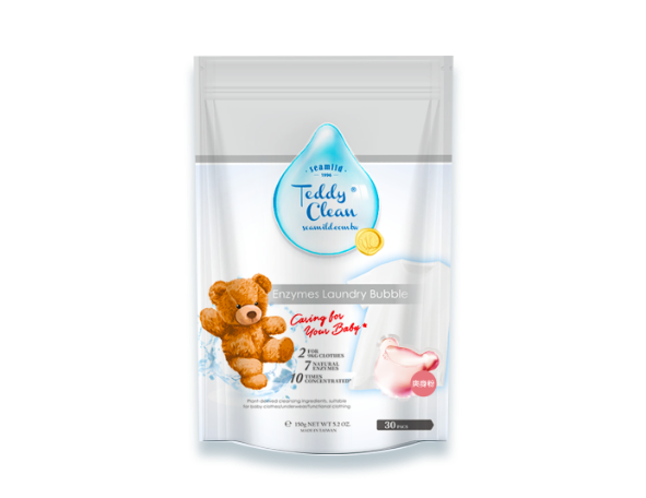 Ocean Clean Eco-friendly laundry Pods (Baby Powder)